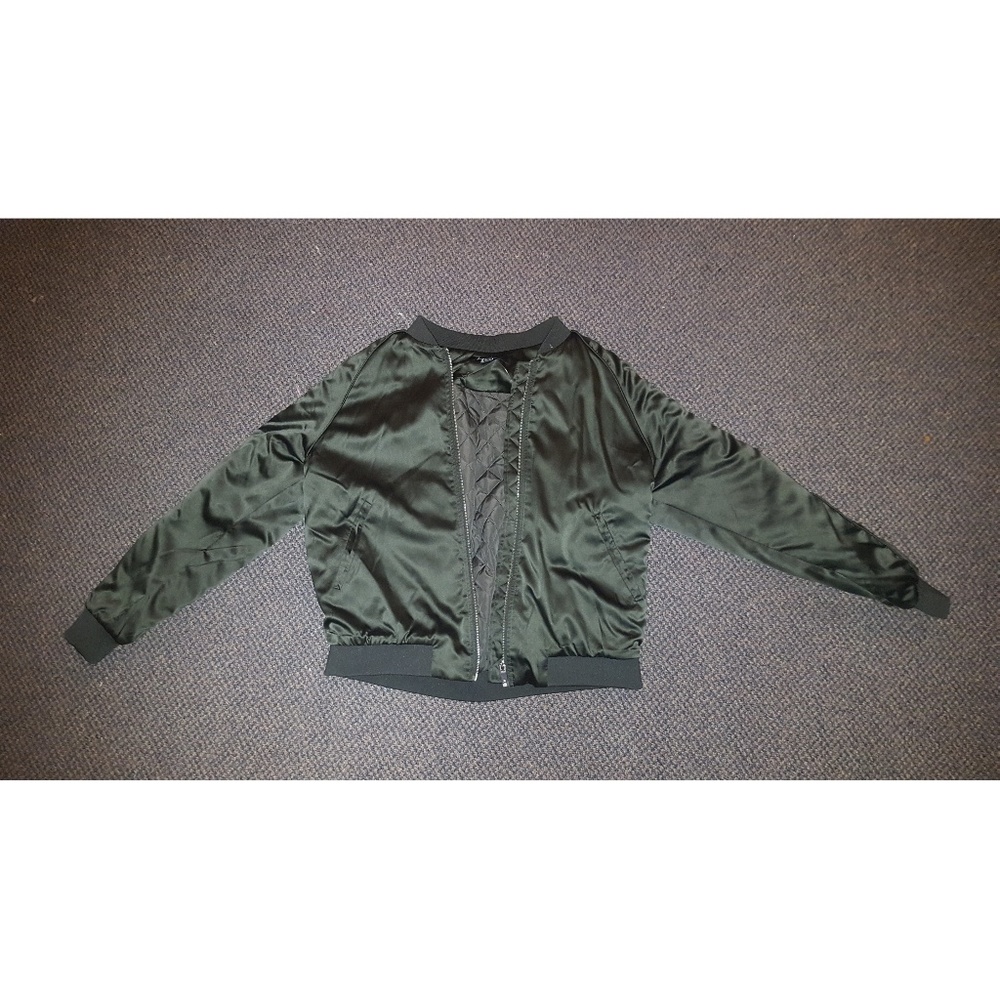 Olive Green Bomber Jacket